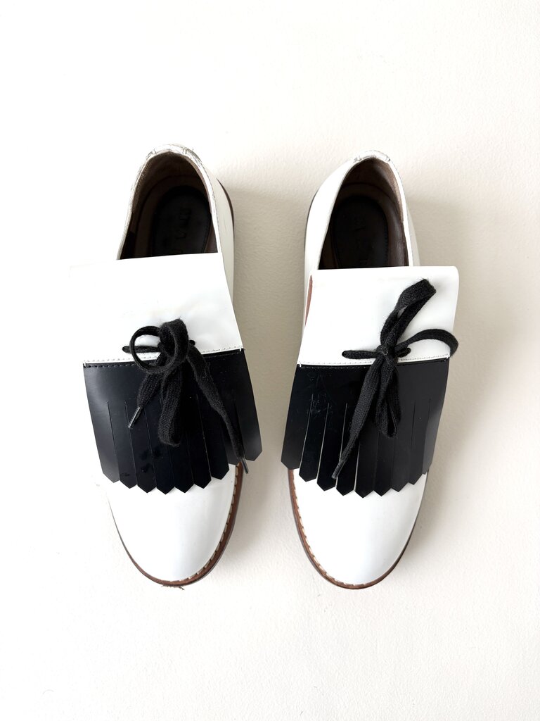 MARNI FRINGED OXFORDS