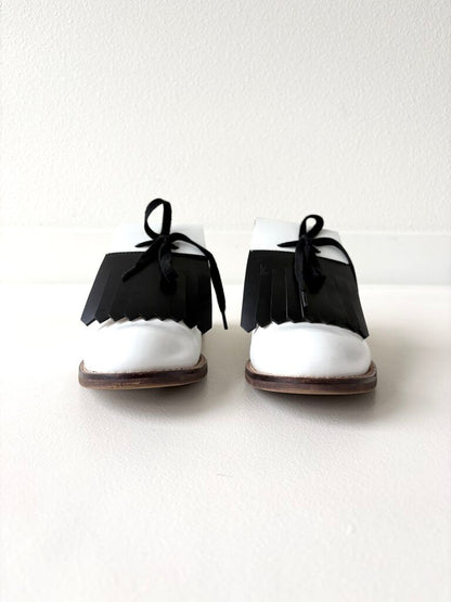 MARNI FRINGED OXFORDS
