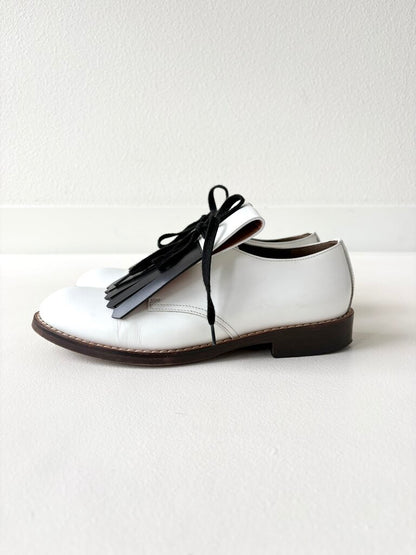 MARNI FRINGED OXFORDS