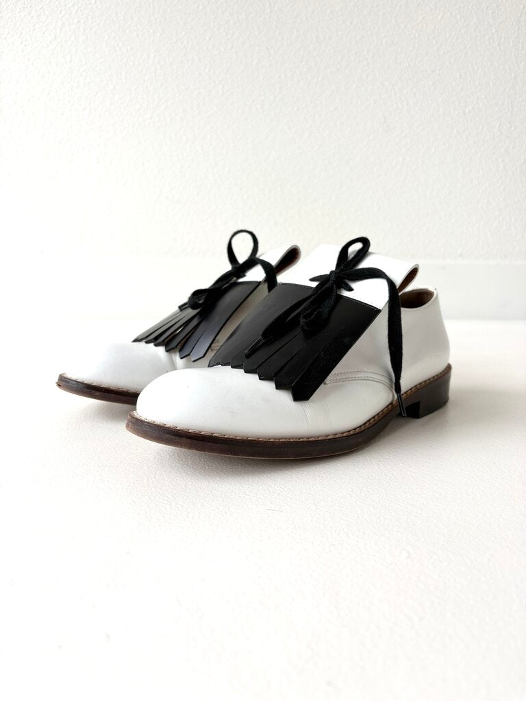 MARNI FRINGED OXFORDS