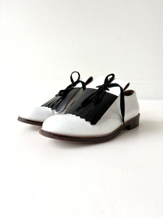 MARNI FRINGED OXFORDS