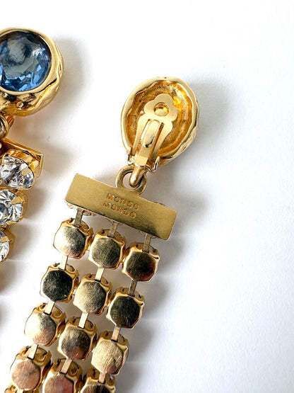 MONDO MONDO RHINESTONE EARRINGS