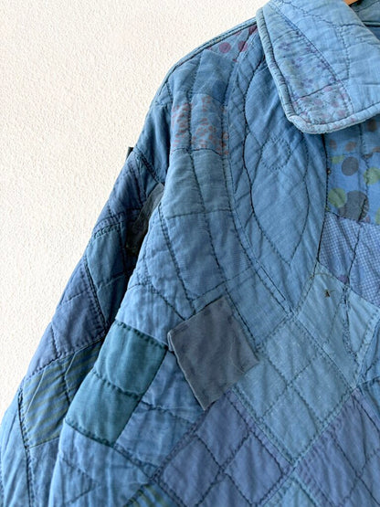 RUDY JUDE QUILTED COAT SIZE SMALL