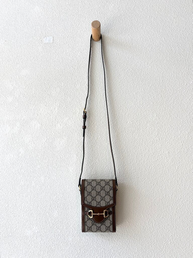 GUCCI SUPREME HORSEBIT 1955 MINI BAG