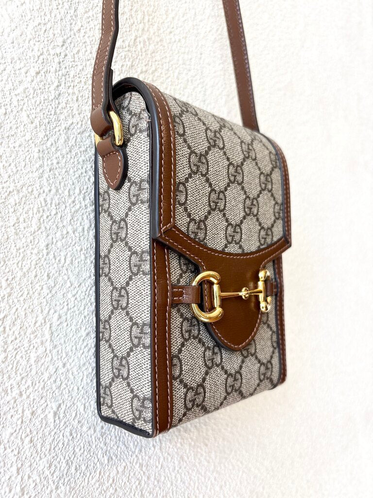 GUCCI SUPREME HORSEBIT 1955 MINI BAG