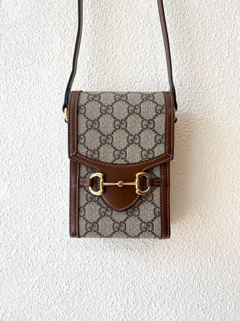 GUCCI SUPREME HORSEBIT 1955 MINI BAG