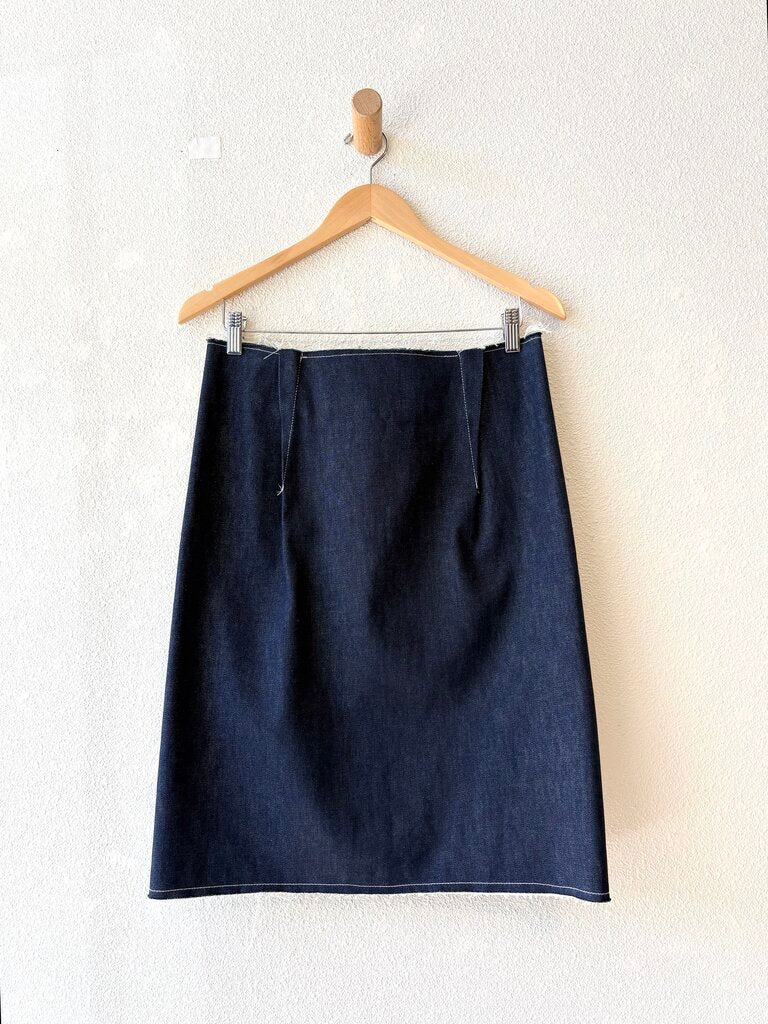 CAMIEL FORTGENS DENIM SKIRT SIZE MEDIUM