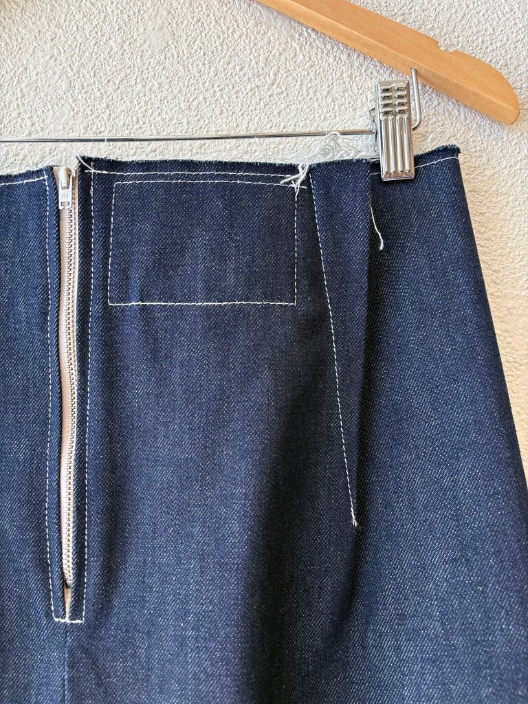 CAMIEL FORTGENS DENIM SKIRT SIZE MEDIUM