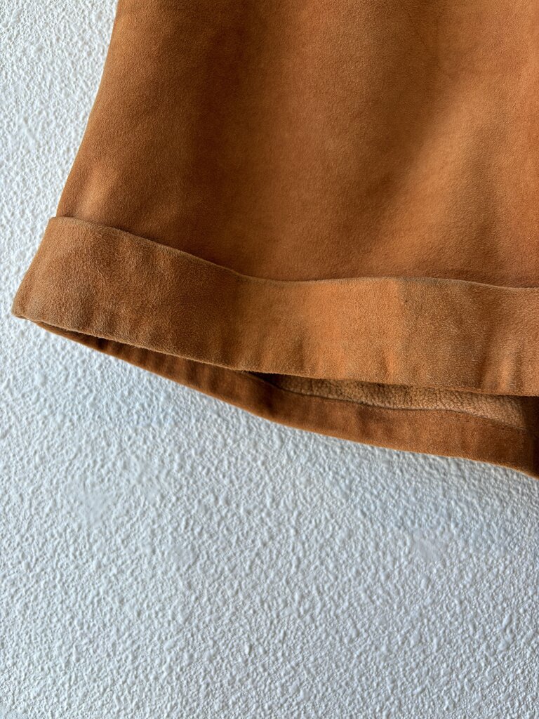 VINTAGE JIL SANDER SUEDE SHORTS