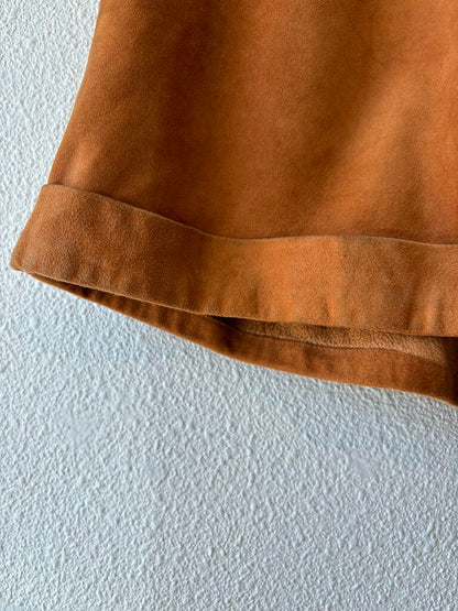 VINTAGE JIL SANDER SUEDE SHORTS
