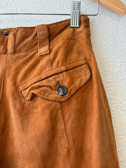VINTAGE JIL SANDER SUEDE SHORTS