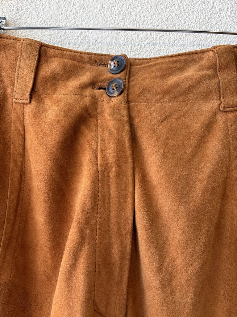 VINTAGE JIL SANDER SUEDE SHORTS