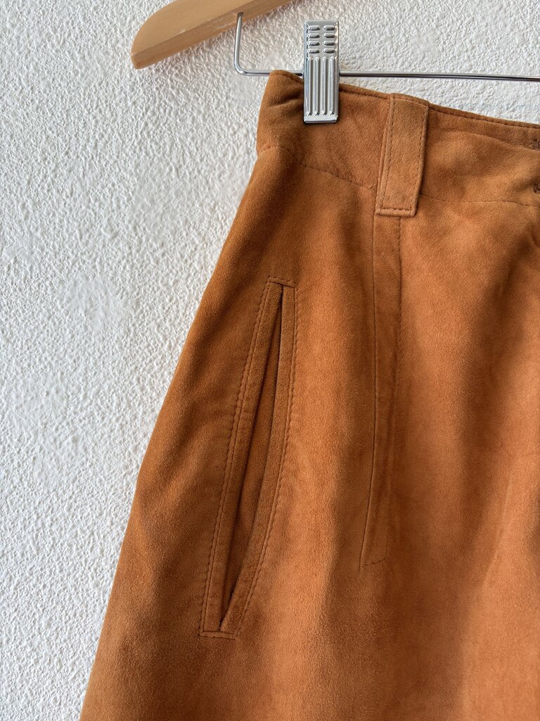 VINTAGE JIL SANDER SUEDE SHORTS