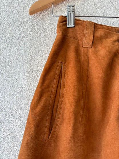 VINTAGE JIL SANDER SUEDE SHORTS