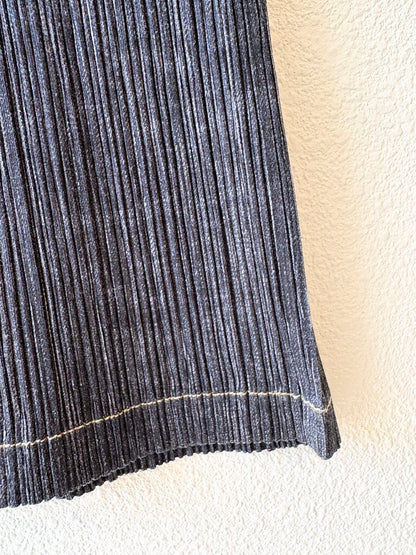 ISSEY MIYAKE PLEATS PLEASE INDIGO PANTS SIZE SMALL