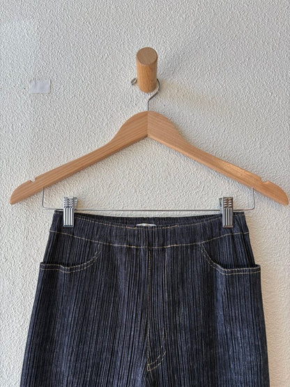 ISSEY MIYAKE PLEATS PLEASE INDIGO PANTS SIZE SMALL