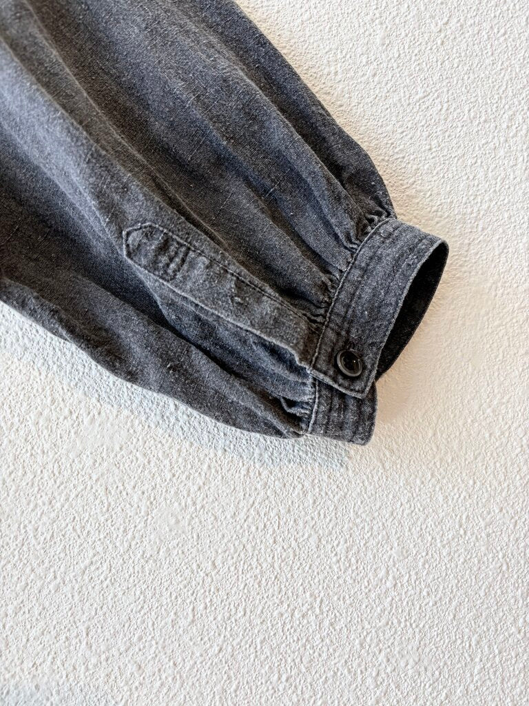 ICHI ANTIQUITES LINEN SHIRT ONE SIZE