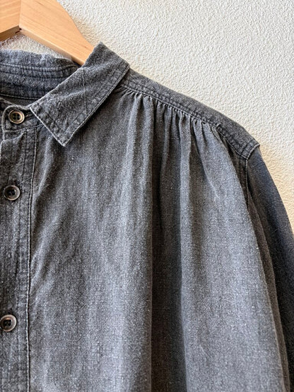 ICHI ANTIQUITES LINEN SHIRT ONE SIZE