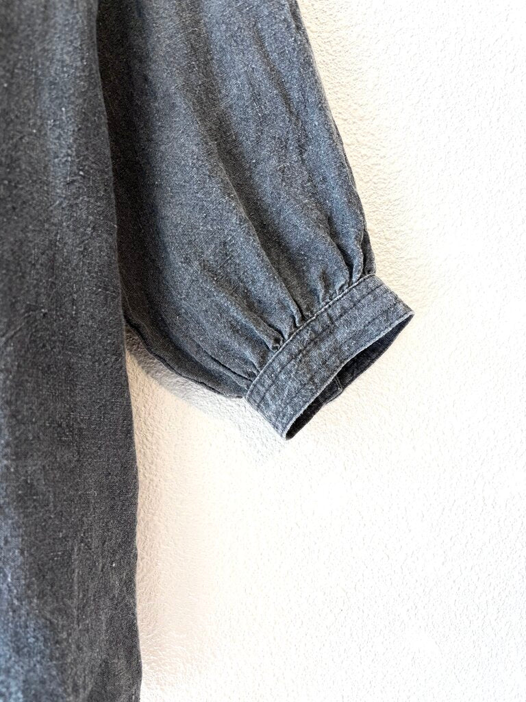 ICHI ANTIQUITES LINEN SHIRT ONE SIZE
