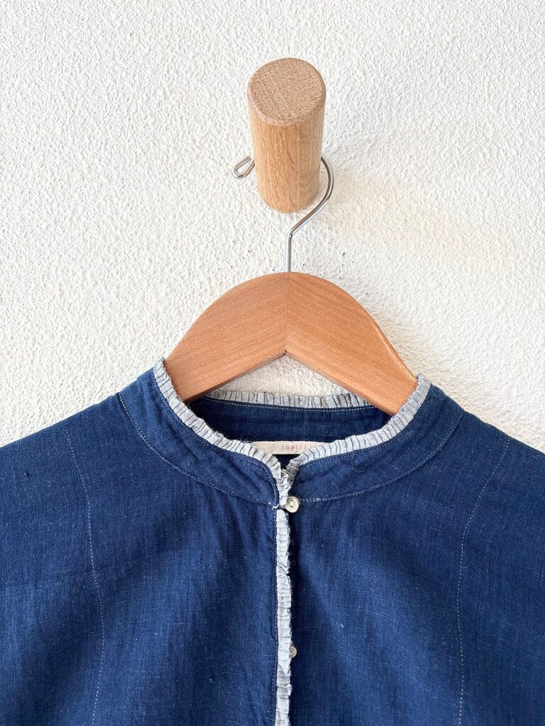 INJIRI INDIGO COTTON DRESS SIZE 40