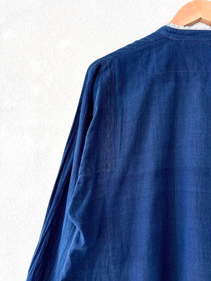 INJIRI INDIGO COTTON DRESS SIZE 40