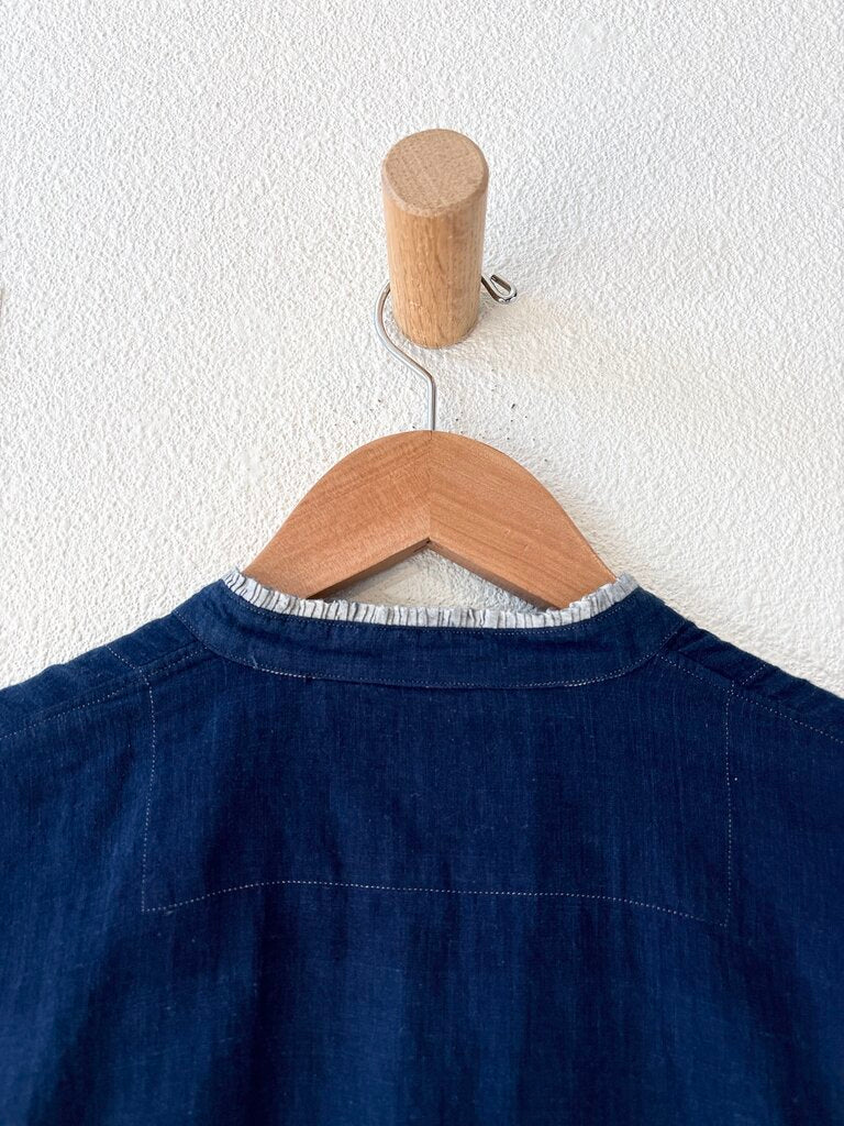 INJIRI INDIGO COTTON DRESS SIZE 40