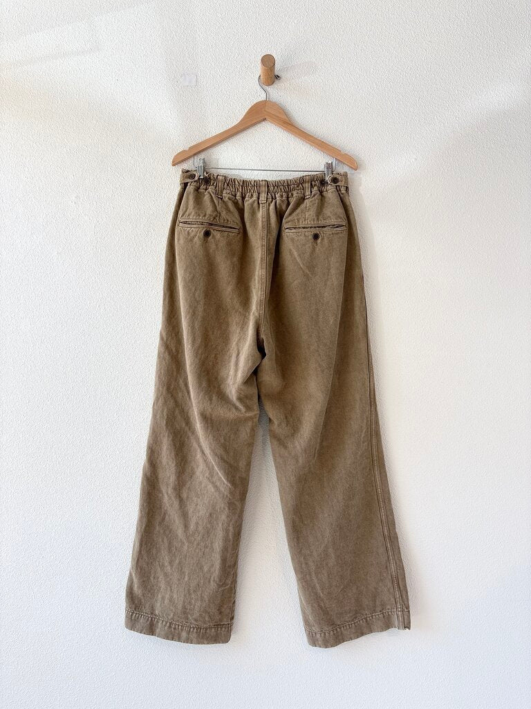 SAGE DE CRET WIDE LEG PANTS SIZE LARGE