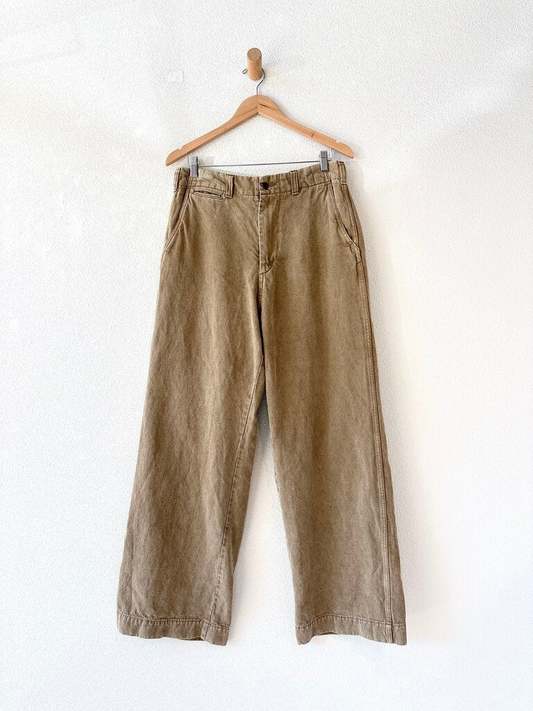 SAGE DE CRET WIDE LEG PANTS SIZE LARGE