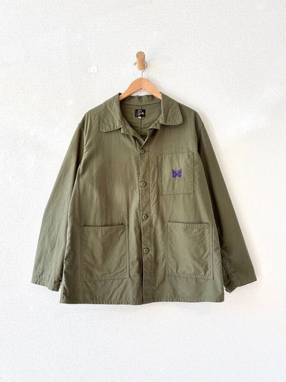 NEEDLES COTTON CHORE JACKET SIZE MEDIUM