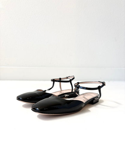 GUCCI DOUBLE G BALLET FLATS SIZE 37