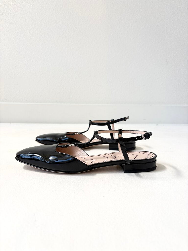 GUCCI DOUBLE G BALLET FLATS SIZE 37