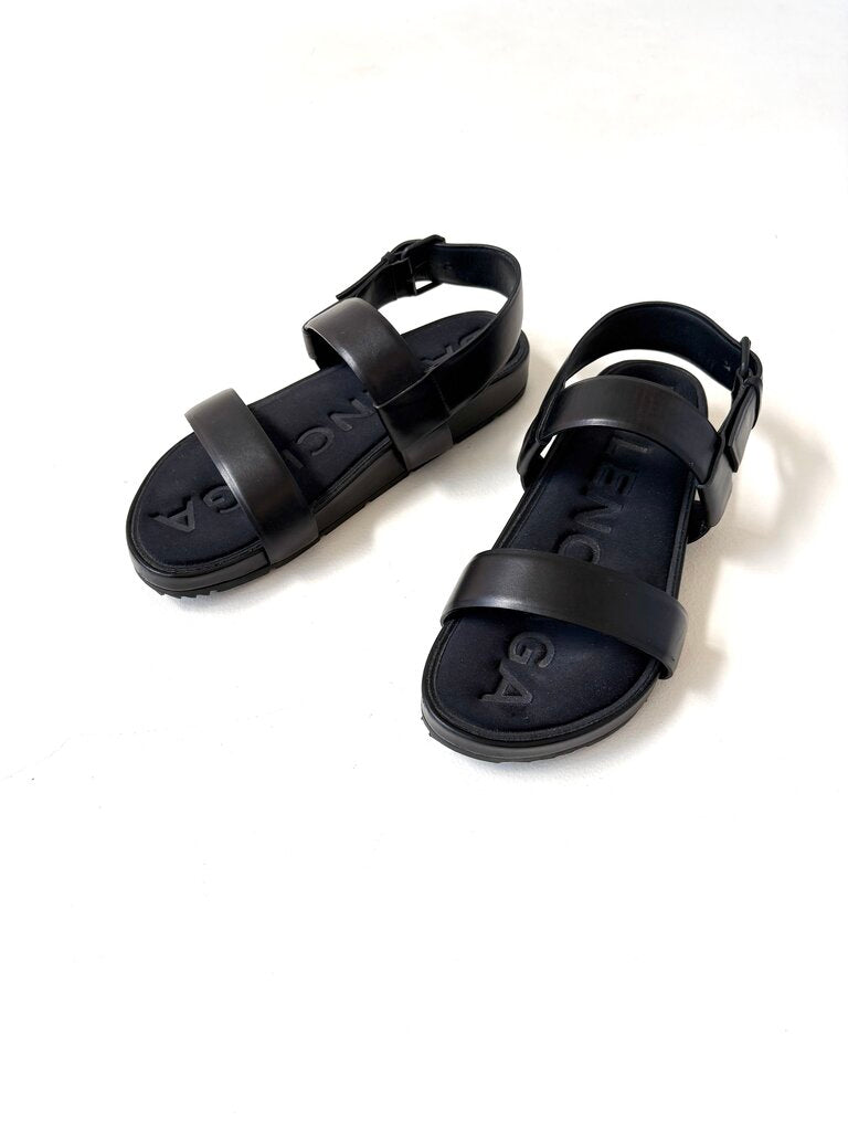 BALENCIAGA TWO STRAP BUCKLE SANDALS SIZE 40