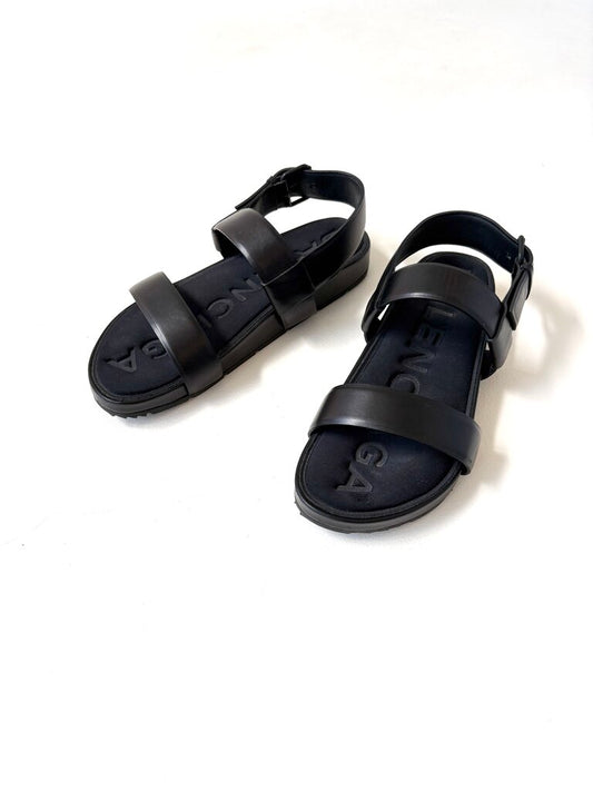 BALENCIAGA TWO STRAP BUCKLE SANDALS SIZE 40
