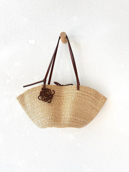 LOEWE SMALL SHELL BASKET BAG