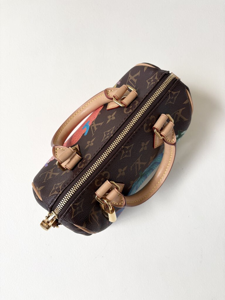 LOUIS VUITTON X YAYOI KUSAMA 'SPEEDY 20' HANDBAG