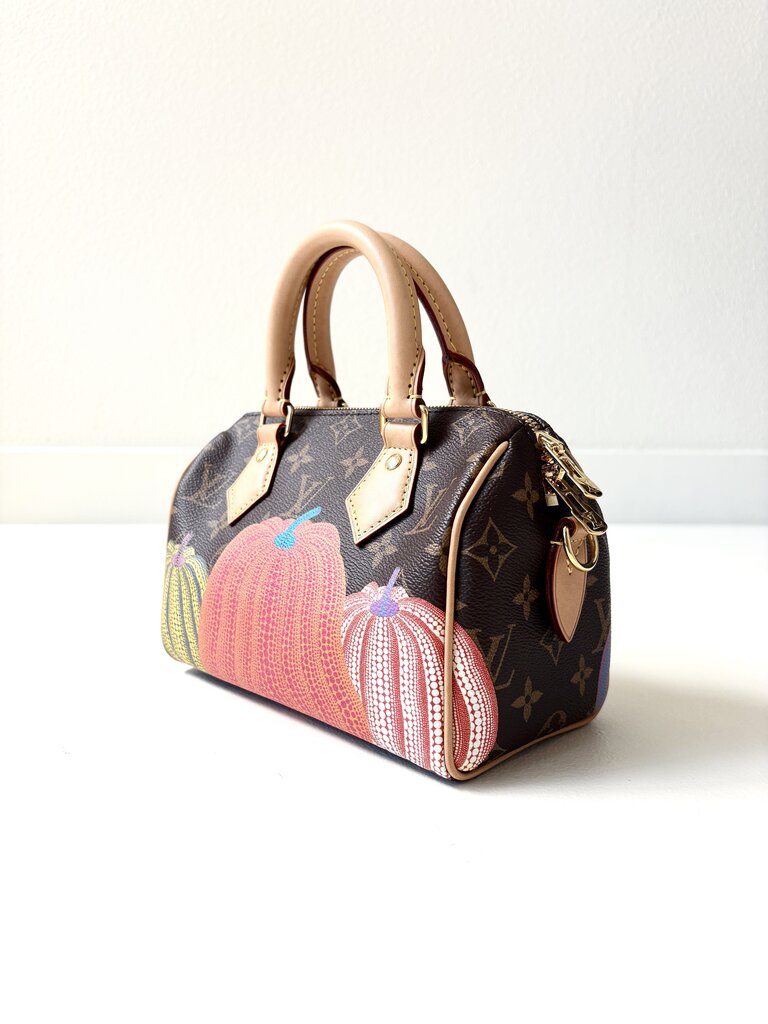 LOUIS VUITTON X YAYOI KUSAMA 'SPEEDY 20' HANDBAG