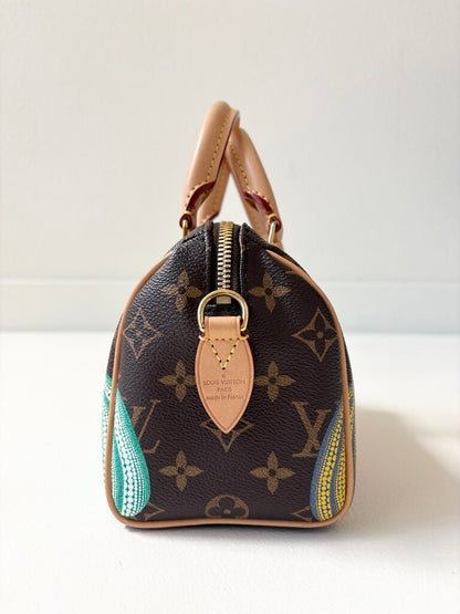 LOUIS VUITTON X YAYOI KUSAMA 'SPEEDY 20' HANDBAG