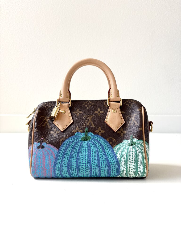 LOUIS VUITTON X YAYOI KUSAMA 'SPEEDY 20' HANDBAG