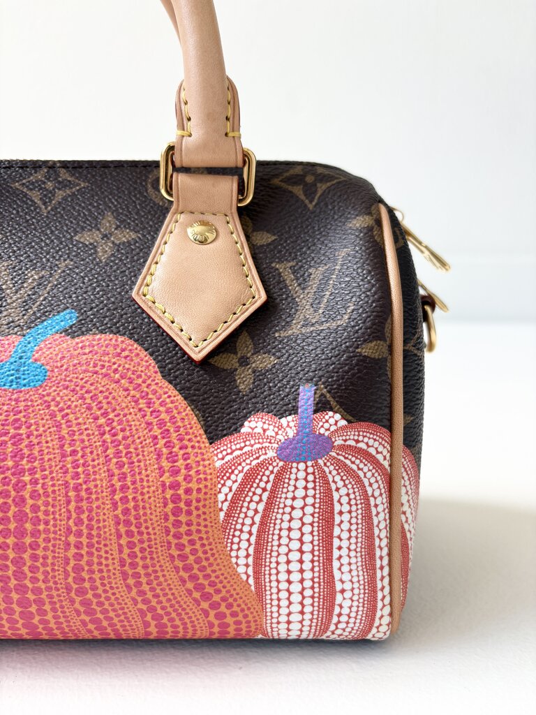 LOUIS VUITTON X YAYOI KUSAMA 'SPEEDY 20' HANDBAG