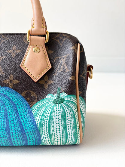 LOUIS VUITTON X YAYOI KUSAMA 'SPEEDY 20' HANDBAG