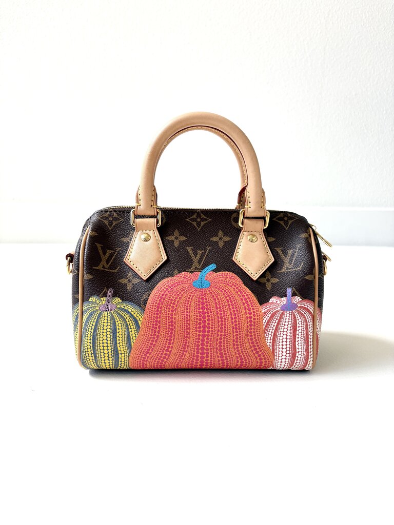 LOUIS VUITTON X YAYOI KUSAMA 'SPEEDY 20' HANDBAG