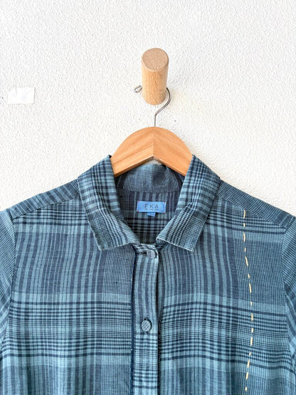 EKA LINEN SHIRT DRESS SIZE SMALL