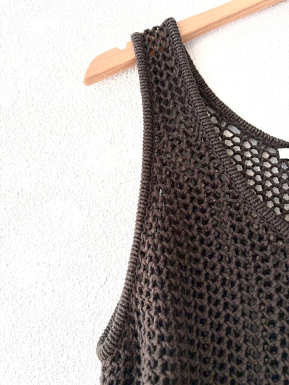 MISHA & PUFF COTTON NET DRESS SIZE MEDIUM/LARGE