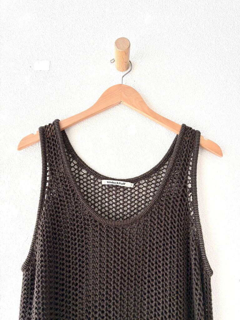 MISHA & PUFF COTTON NET DRESS SIZE MEDIUM/LARGE