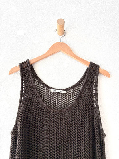 MISHA & PUFF COTTON NET DRESS SIZE MEDIUM/LARGE