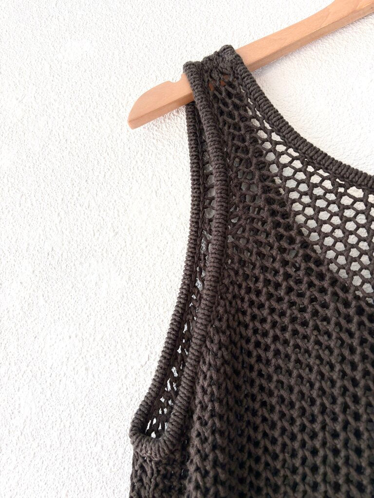MISHA & PUFF COTTON NET DRESS SIZE MEDIUM/LARGE