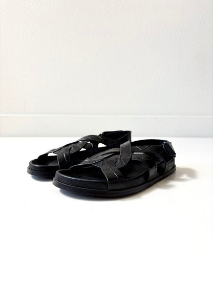 TOTEME CHUNKY FLAT SANDALS SIZE 40