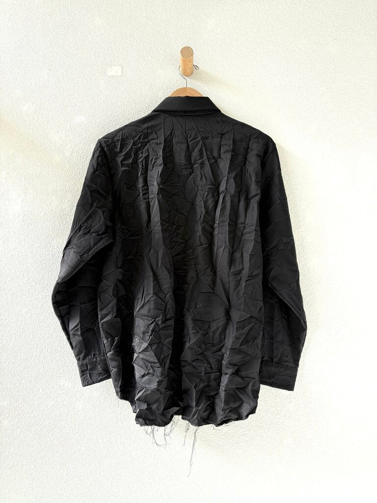 CAMIEL FORTGENS 'WRINKLED SHIRT' SIZE MEDIUM