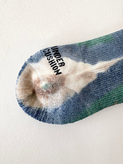 ROTOTO ALL ROUNDER MERINO CREW SOCKS IN GREEN SIZE LARGE