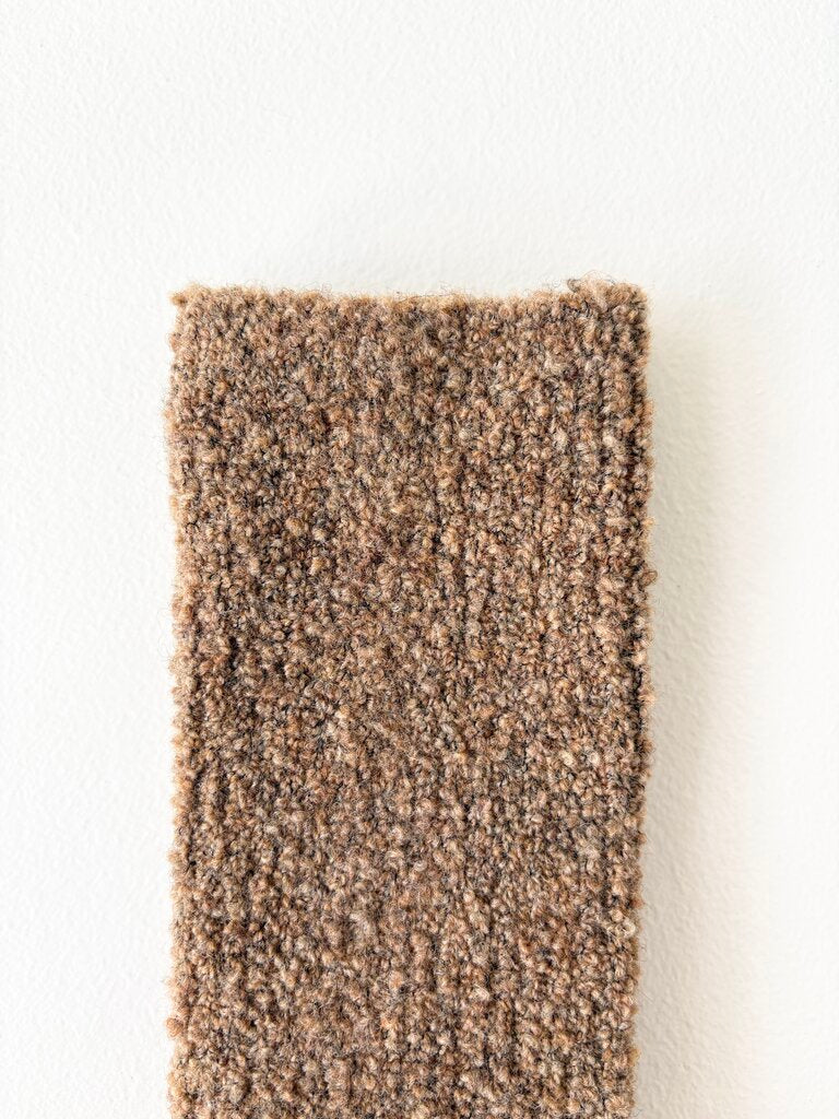 ROTOTO MERINO BOUCLE SOCKS IN CAMEL SIZE MEDIUM